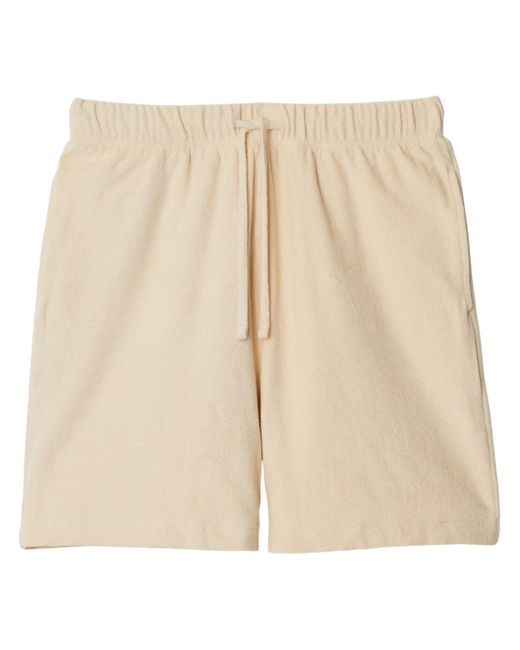 Burberry logo-print cotton shorts