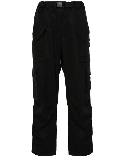 Y-3 belted straight-leg cargo pants