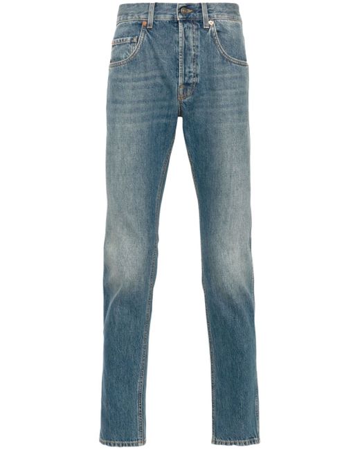 Gucci Horsebit-logo tapered jeans