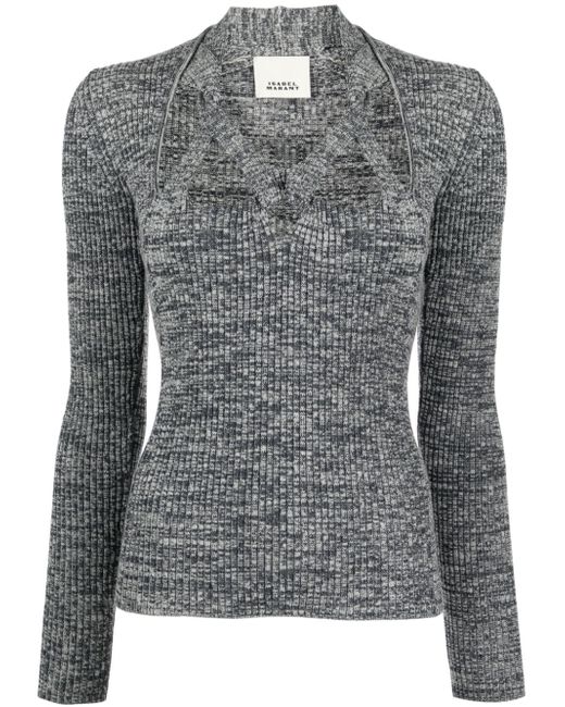 Isabel Marant Zoria knitted top