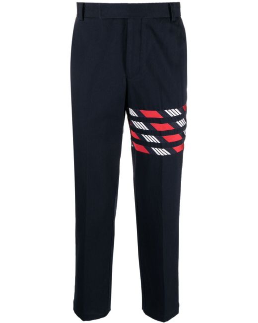 Thom Browne -Bar stripe tailored trousers