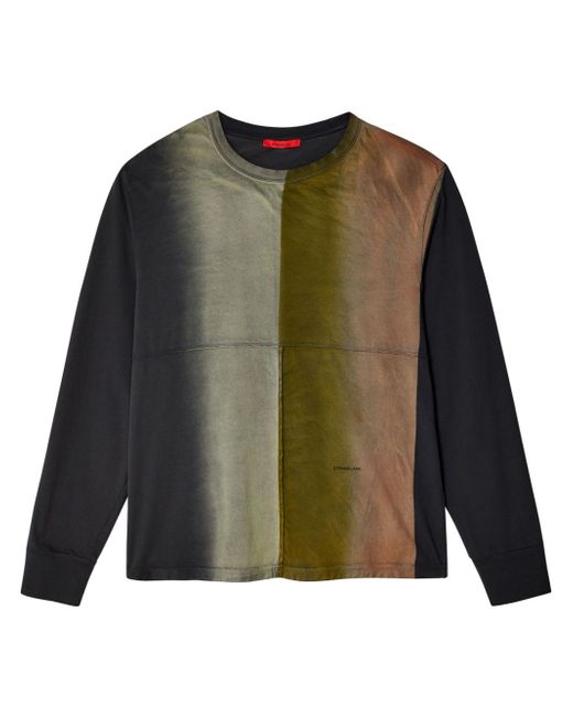 Eckhaus Latta gradient-effect panelled T-shirt