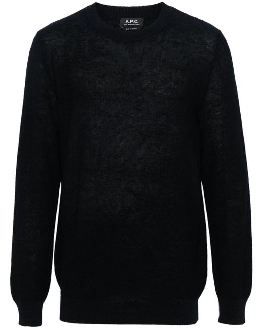 A.P.C. Christian knitted jumper