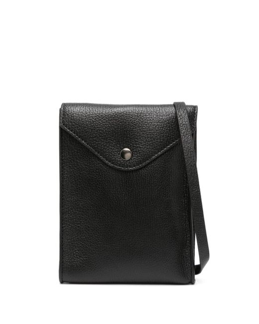 Lemaire grained-texture leather crossbody bag