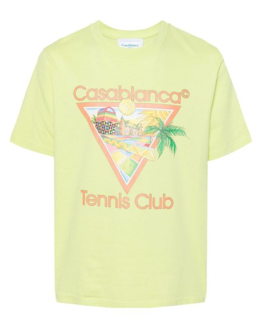 Casablanca Cubism Tennis Club T-shirt
