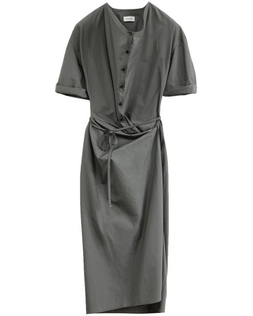 Lemaire short-sleeve wrap dress