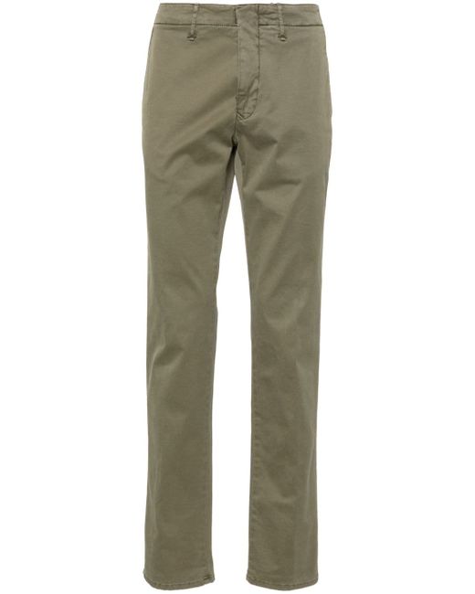 Incotex mid-rise stretch-cotton straight-leg trousers