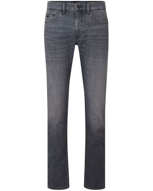 Boss skinny-fit stonewashed jeans