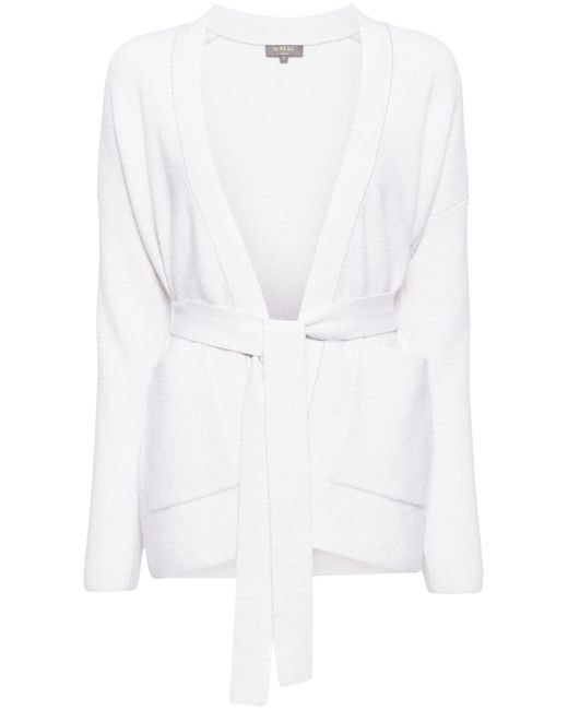 N.Peal belted cashmere cardigan
