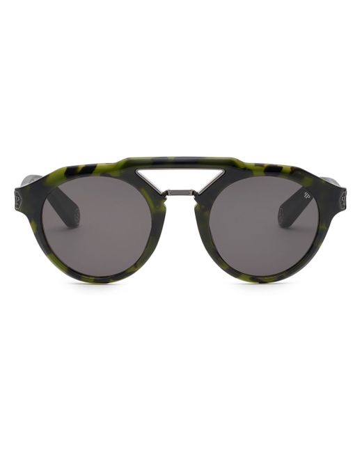 Philipp Plein Brave round-frame sunglasses