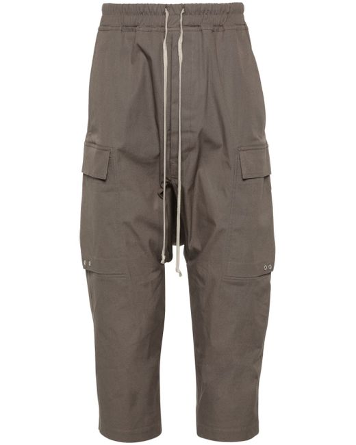 Rick Owens drop-crotch tapered trousers
