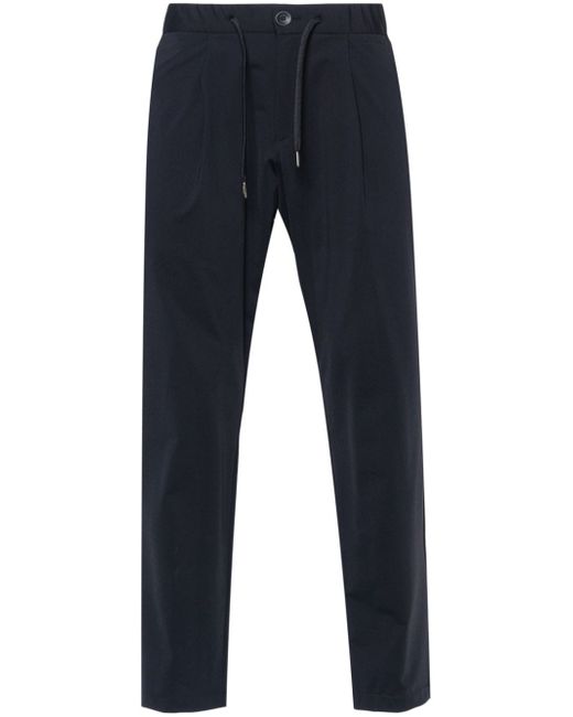 Herno pleat-detailing straight-leg trousers