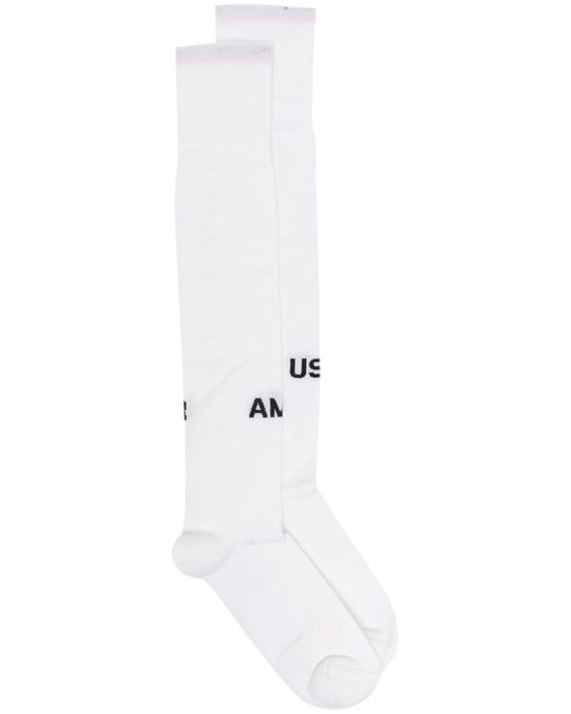 Ambush logo-intarsia socks