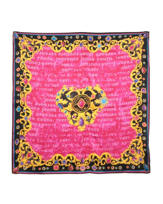 Versace Jeans Couture Barocco-print scarf