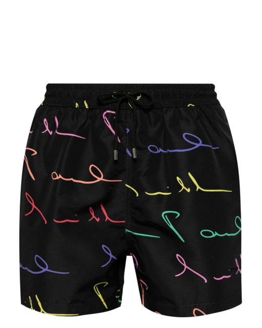 Paul Smith Handwritten Logo swim shorts