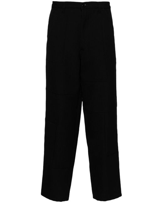 Comme Des Garçons panelled tapered trousers