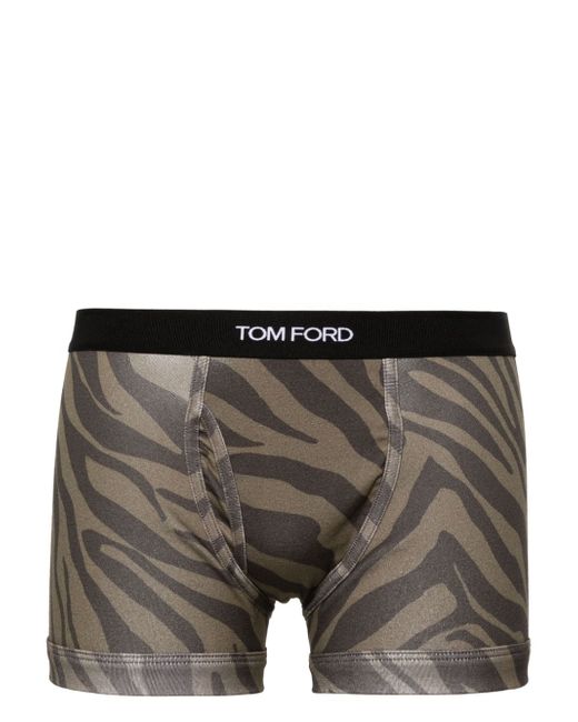 Tom Ford zebra-print cotton briefs
