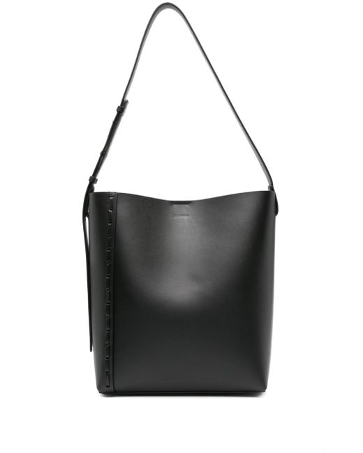 Jil Sander medium leather tote bag