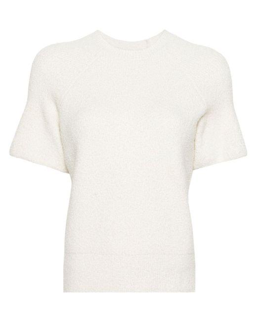 Totême raglan-sleeve knitted T-shirt