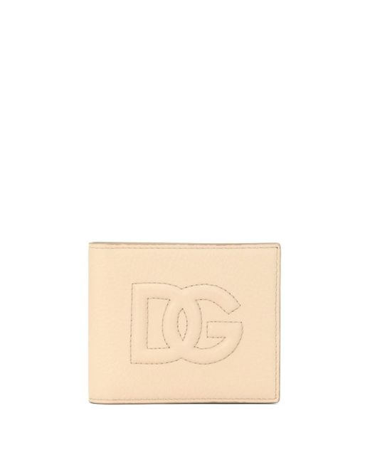 Dolce & Gabbana embossed-logo bi-fold wallet