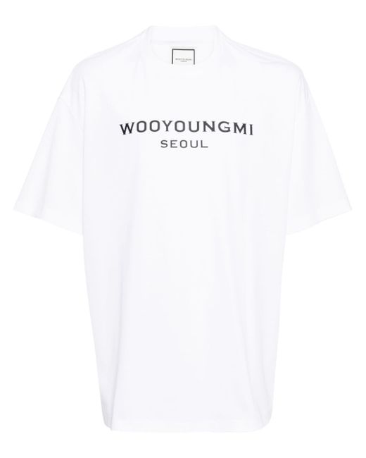 Wooyoungmi logo-print T-shirt