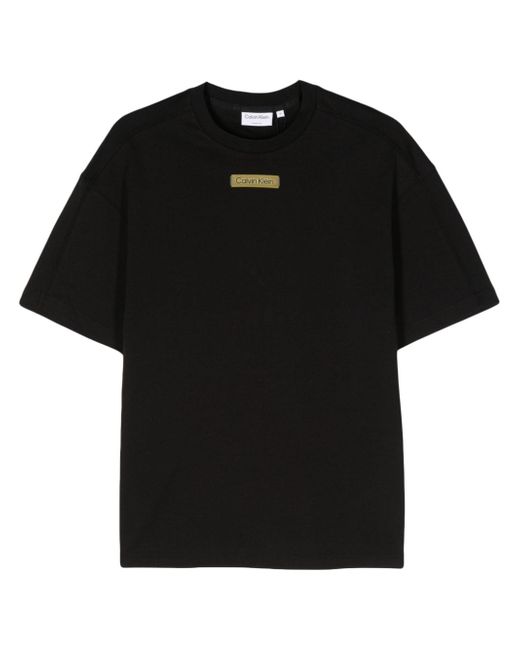 Calvin Klein grid logo T-shirt