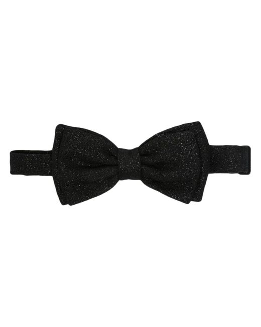 Lardini glitter-detailing bow tie