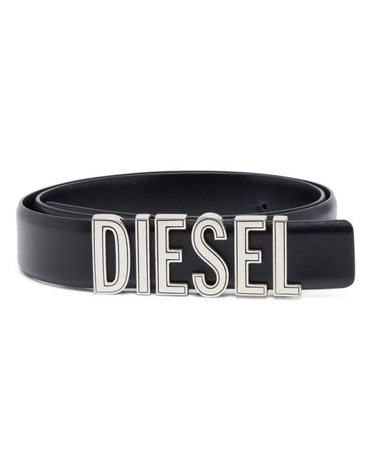 Diesel B Rivets leather belt