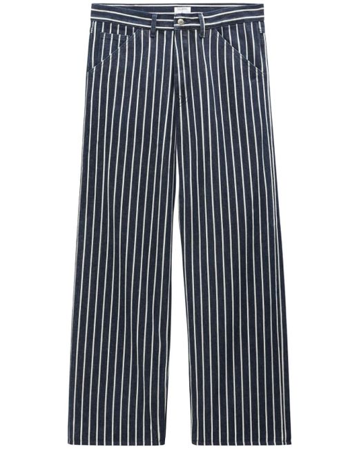 Filippa K striped loose-fit jeans