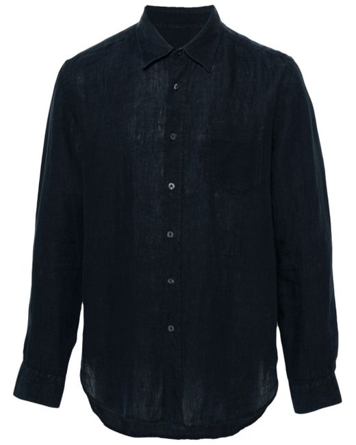120 Lino linen buttoned shirt