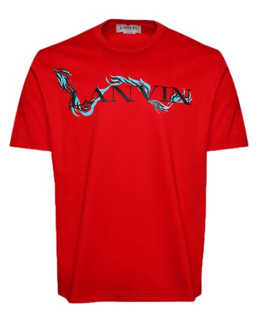 Lanvin logo-print T-shirt