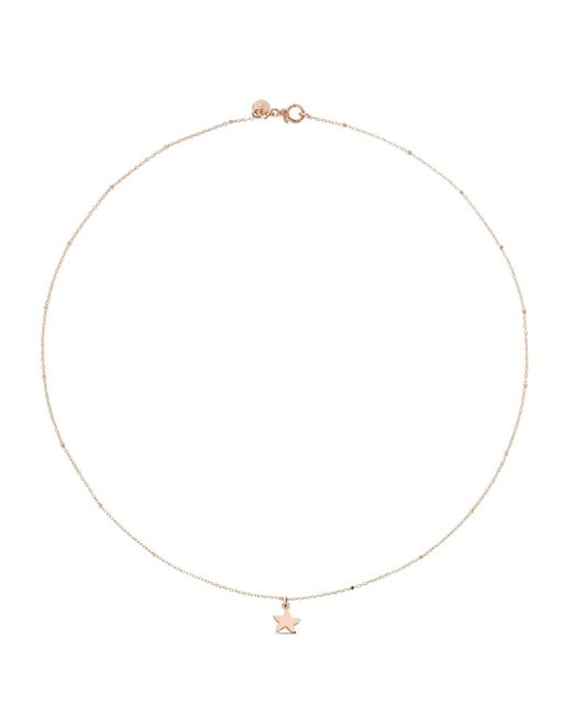 Dodo 9kt rose gold Mini Star necklace