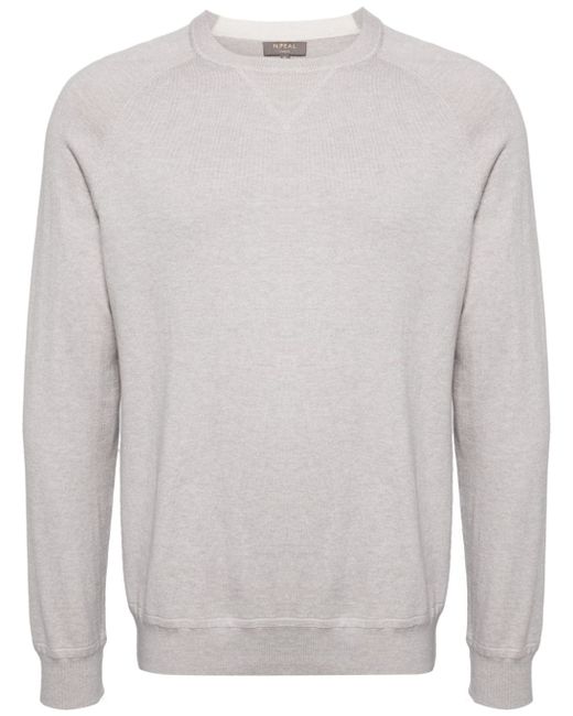 N.Peal round-neck knit jumper