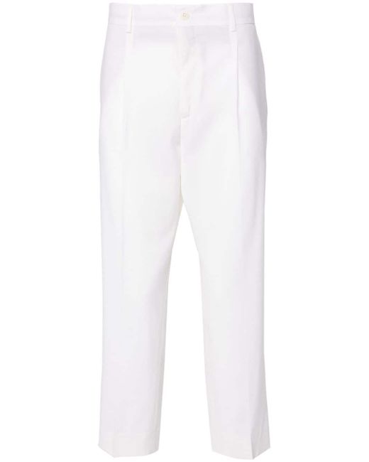 Costumein mid-rise cropped tailored trousers