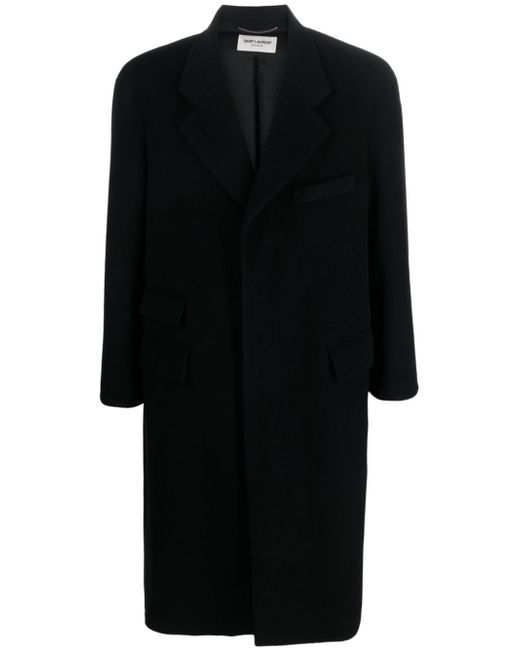 Saint Laurent single-breasted wool coat