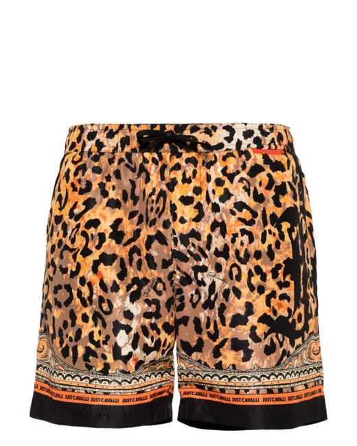 Just Cavalli tiger-print swim shorts