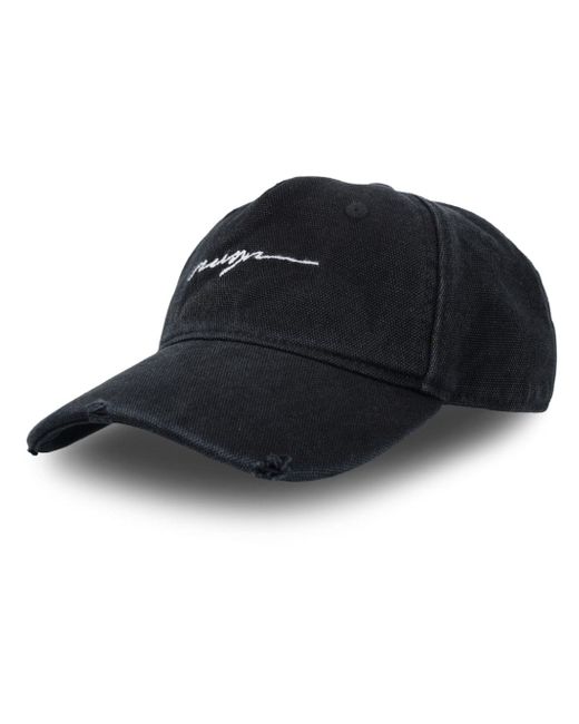 Msgm logo-embroidery baseball hat