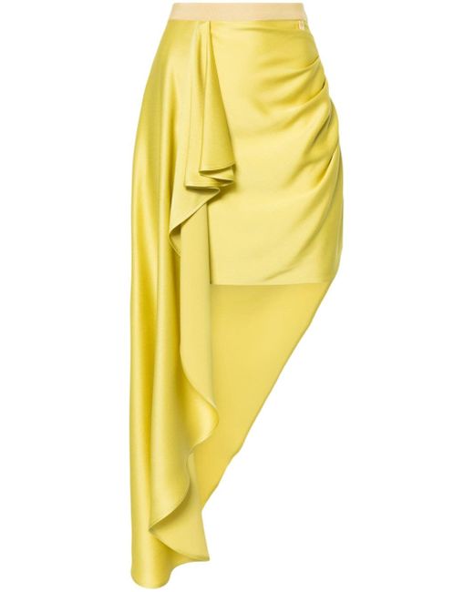 Elisabetta Franchi draped crepe miniskirt