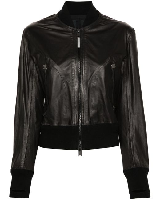 Isaac Sellam Experience zip-up leather bomber jacket
