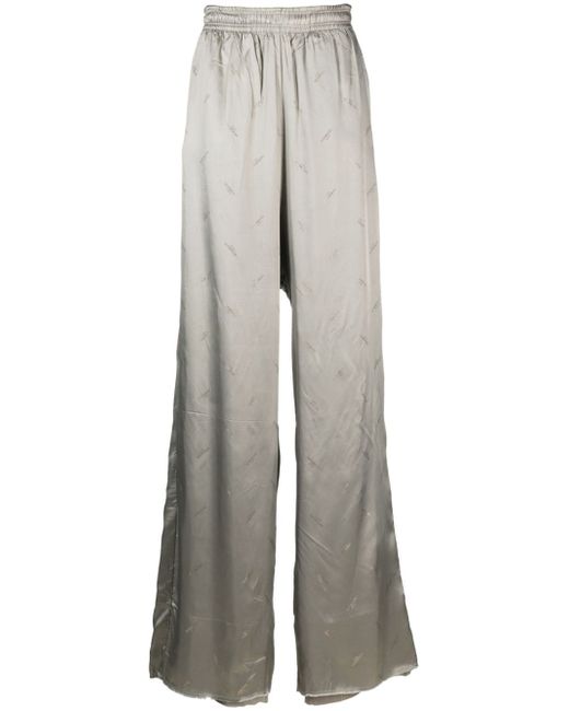 Vetements gradient wide-leg trousers