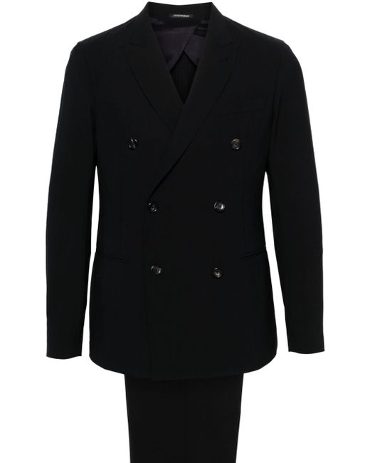Emporio Armani double-breasted suit