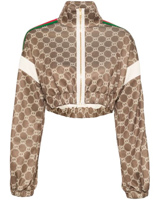 Gucci Interlocking G cropped jacket