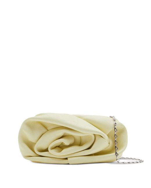 Burberry Rose Chain leather clutch bag