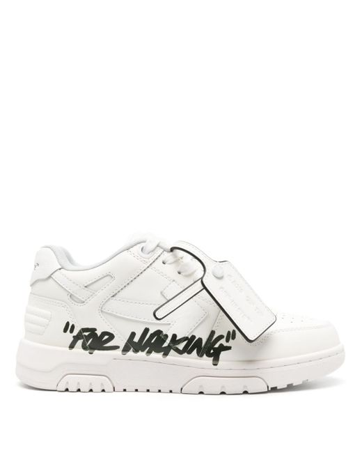 Off-White Out Of Office For Walking leather sneakers