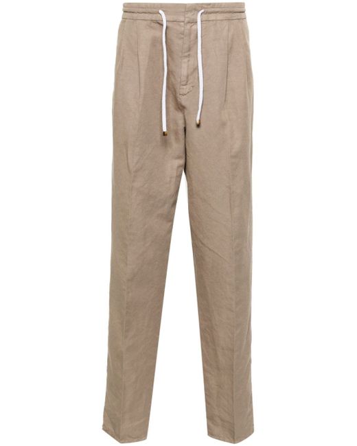 Brunello Cucinelli tapered drawstring trousers