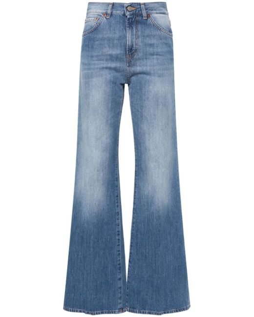 Dondup mid-rise flared jeans