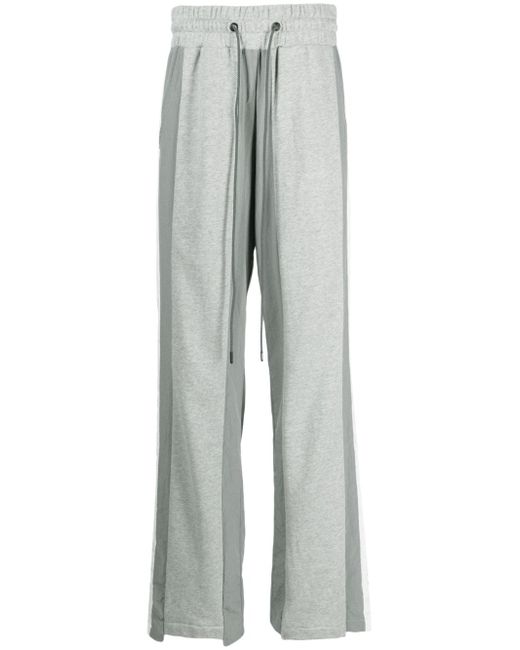 Mostly Heard Rarely Seen striped cotton track pants