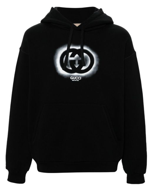 Gucci logo-printed hoodie