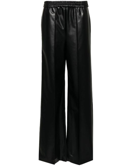Wolford elasticated faux-leather trousers