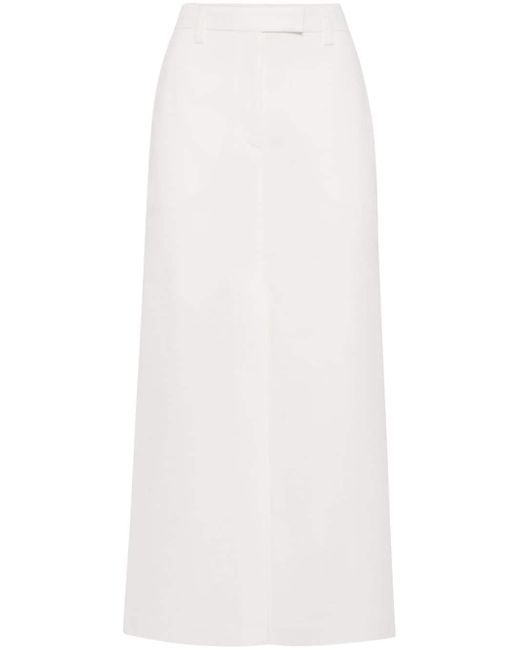 Brunello Cucinelli high-waisted maxi skirt